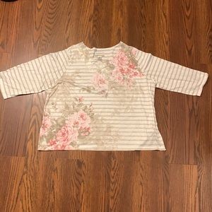 Alfred Dunner Top Sz 2x